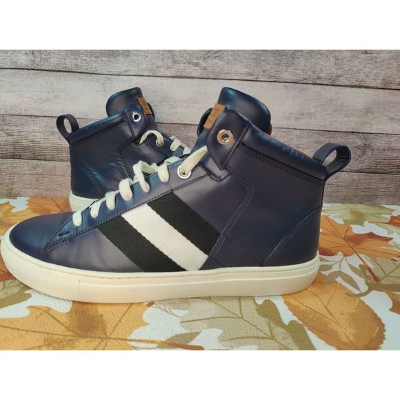 Bally Switzerland Atilio High Top Sneakers Leather - Picture 2 of 6